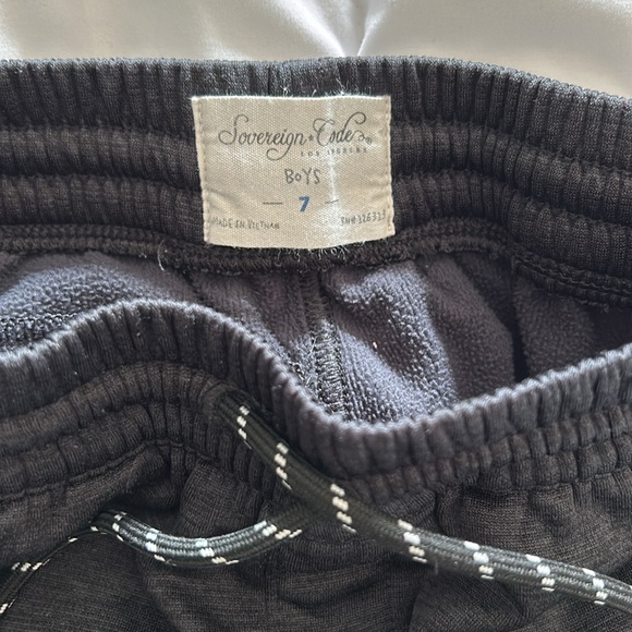 Boys Size 7 Sovereign Code & Because We Were Bored T-Shirt and Pants - Picture 6 of 6